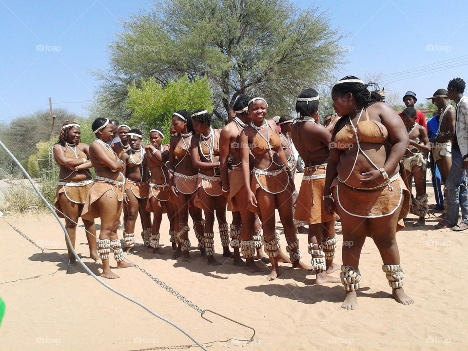 Botswana's Wonder Girls carnival Praising their culture