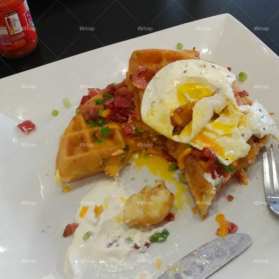 The Waffle Topped