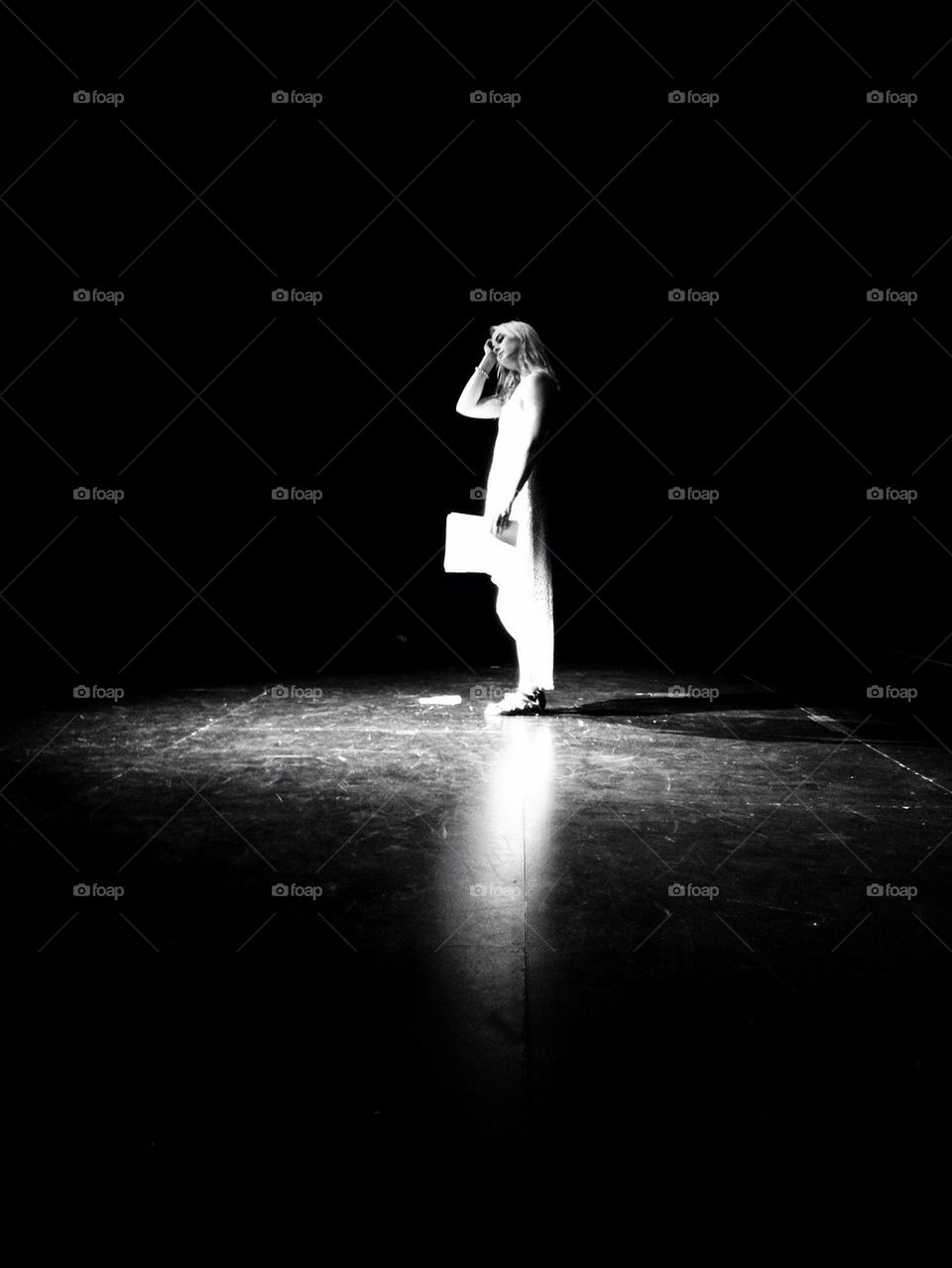 girl white black dress by boseiaiphotography