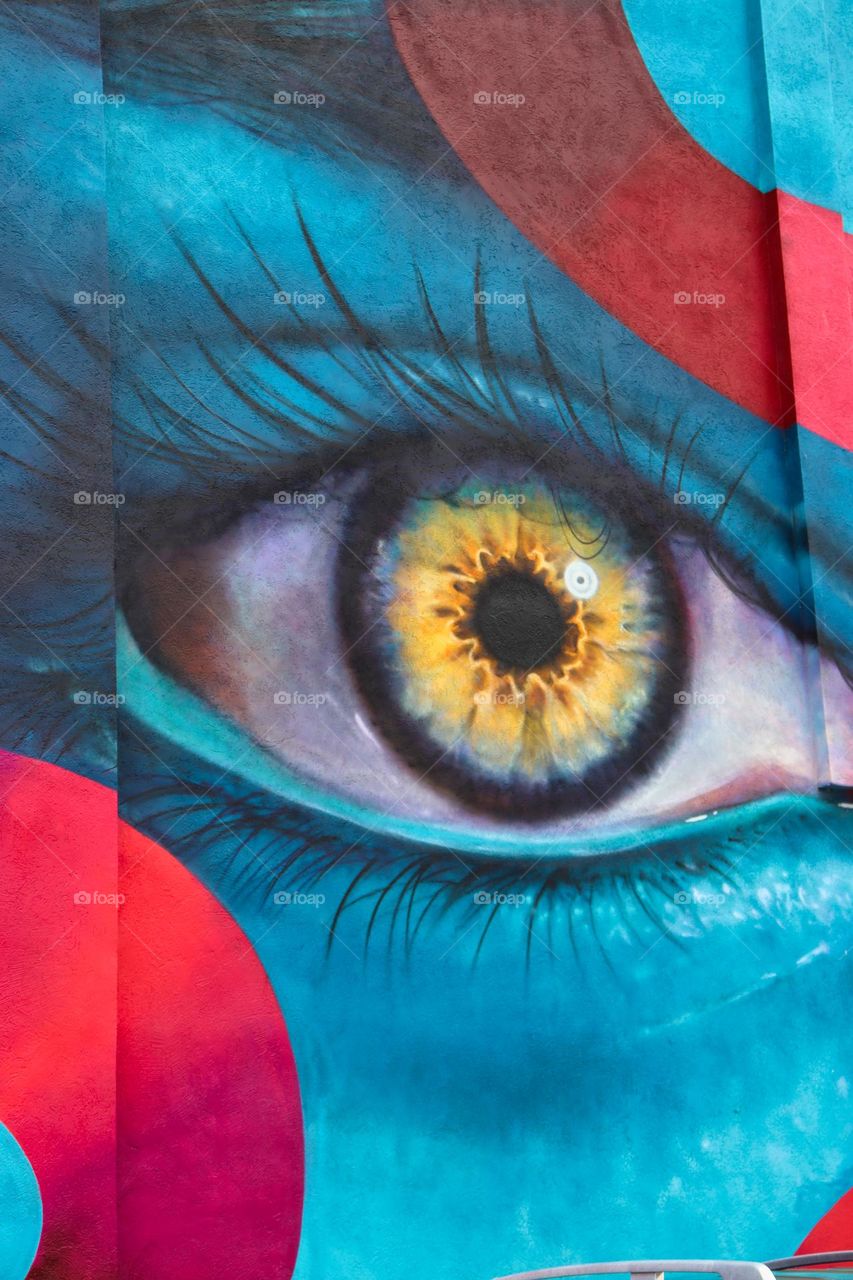 Eye mural 