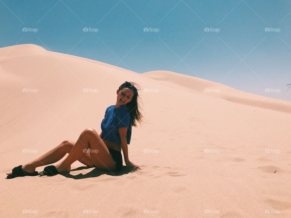 Smiles in the dunes 