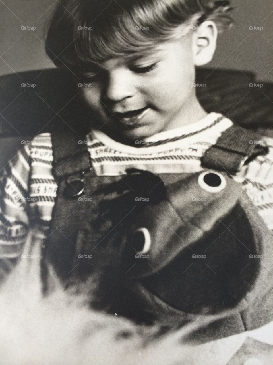 Boy with frog