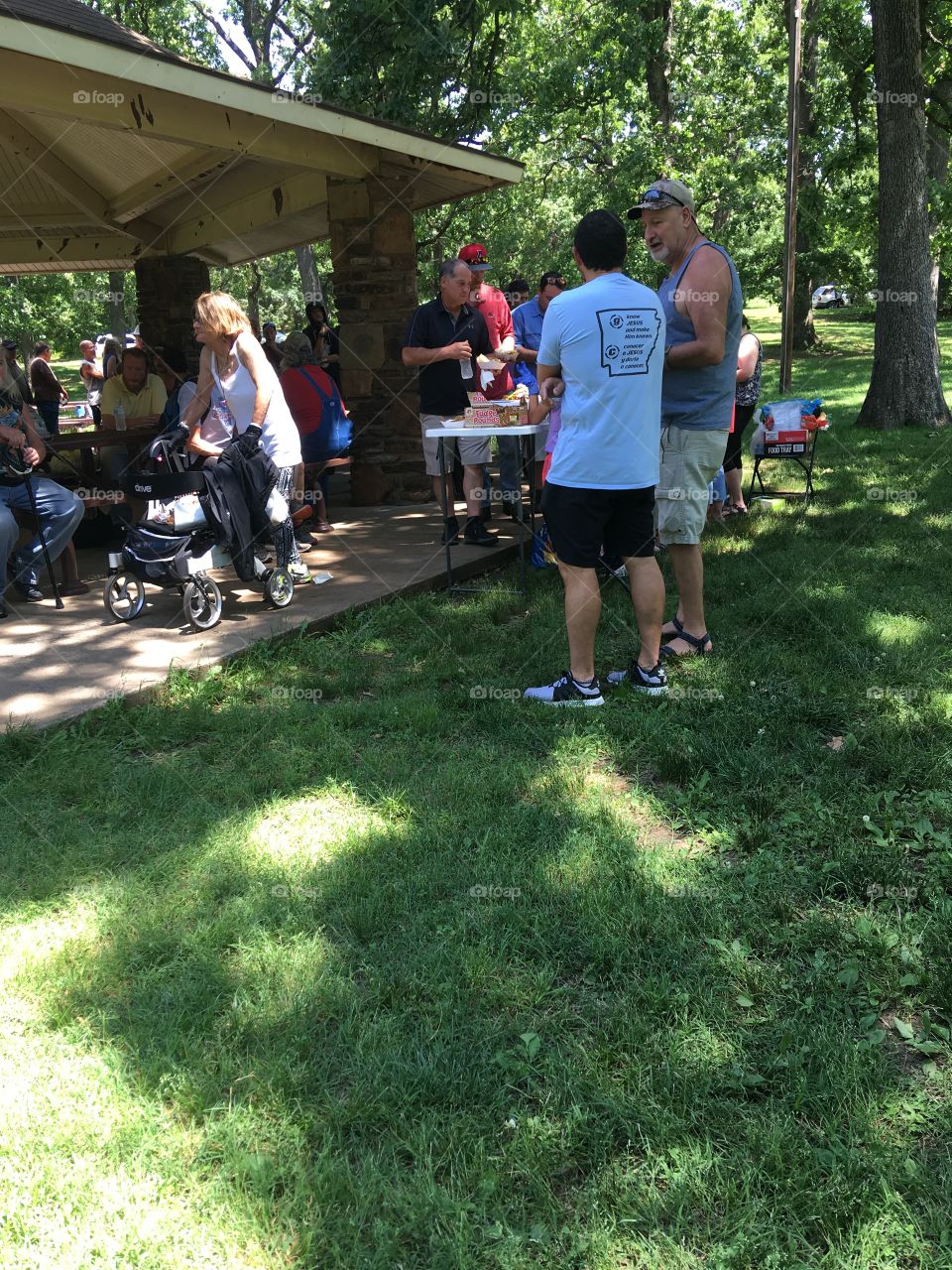 Feeding the community was one of the best and satisfying times this summer at the park!