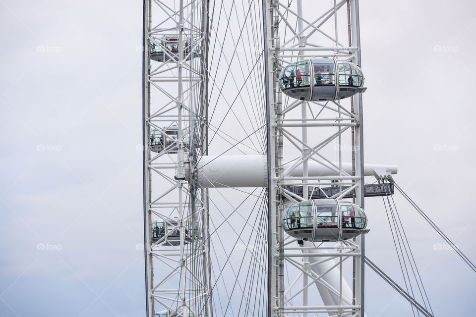 London Eye closeup London.