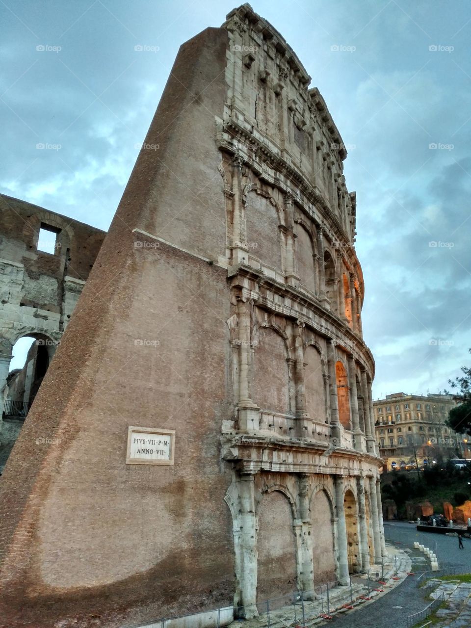 The Colosseum from another point of view, Rome, Italy.