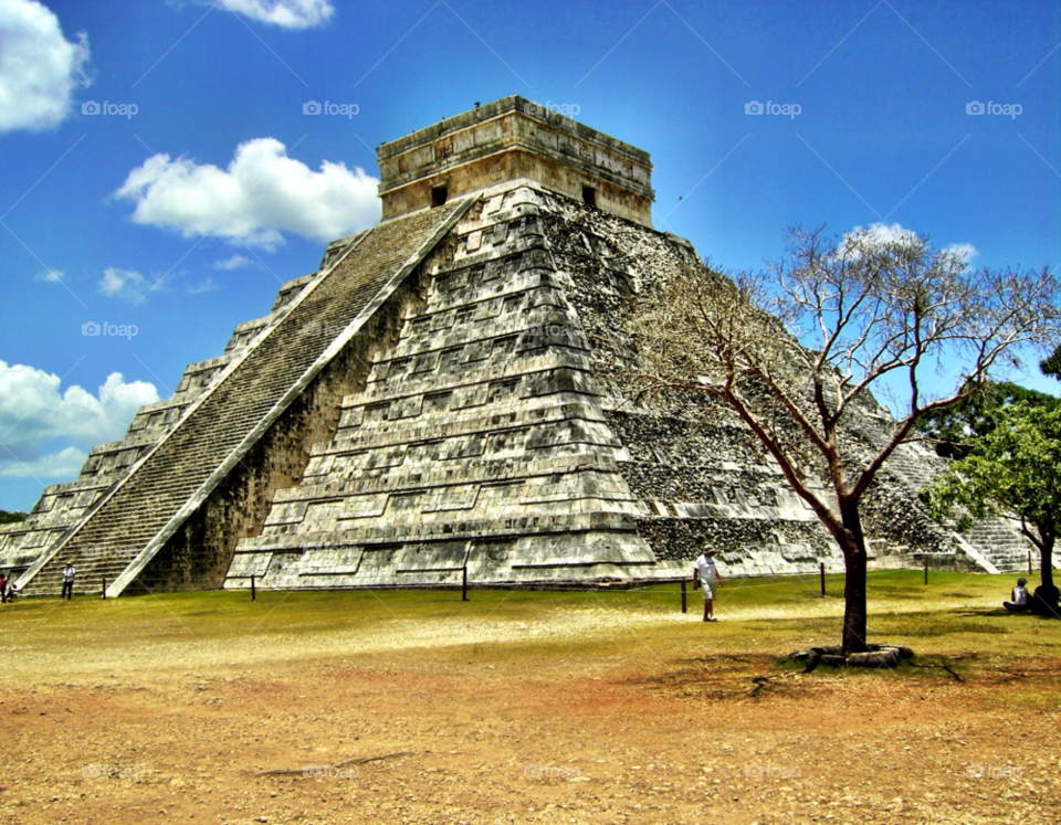 mexico chichen itza ancient architecture mayan civilisation by bobmca1