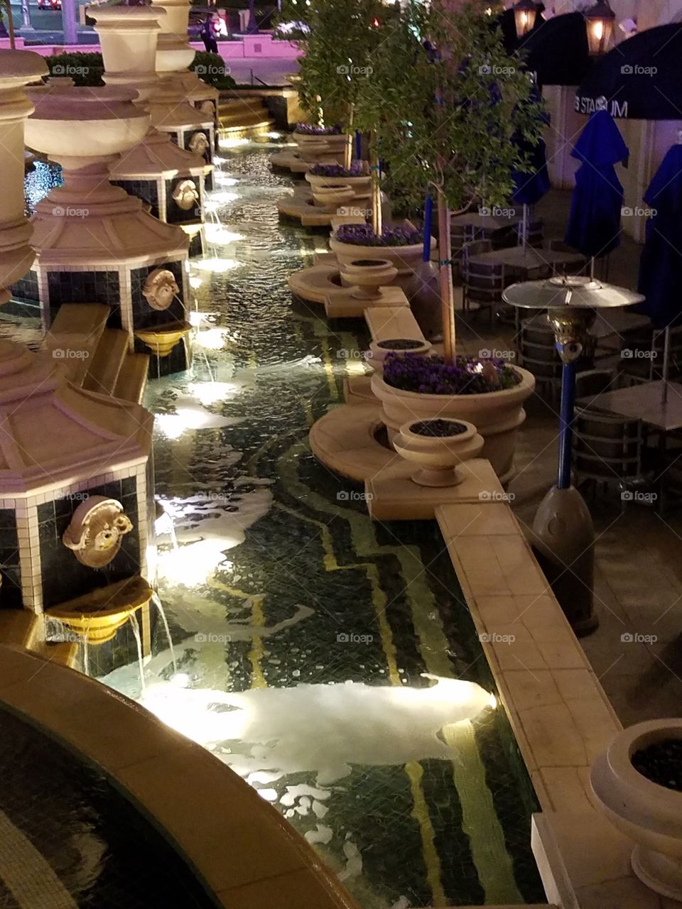 Fountain by Palazzio Hotel Las Vegas
