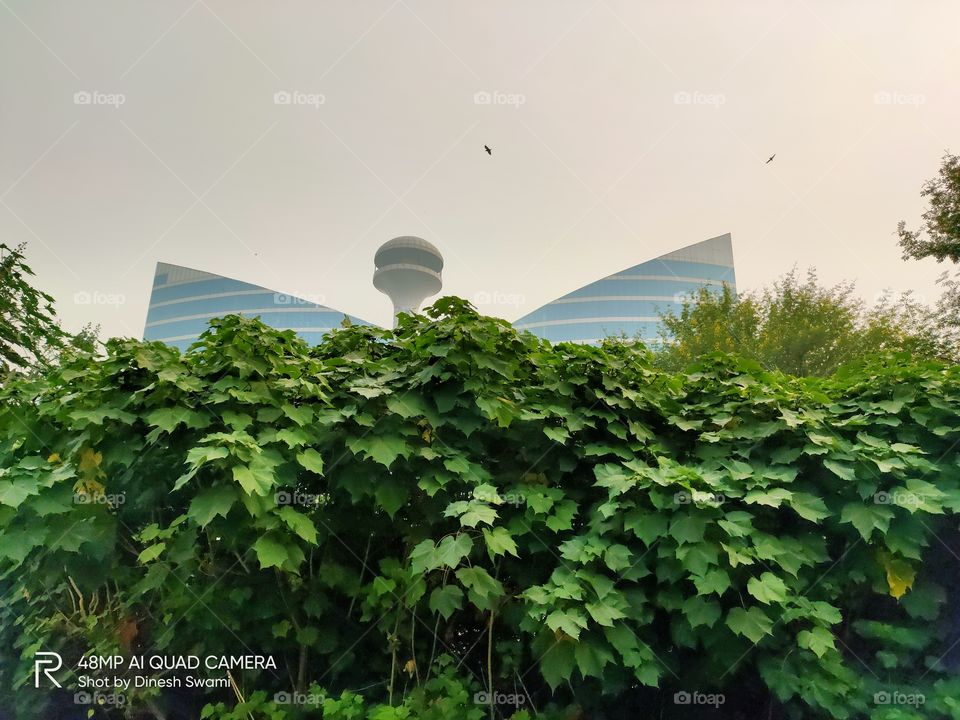 world trade park  scene on the plant