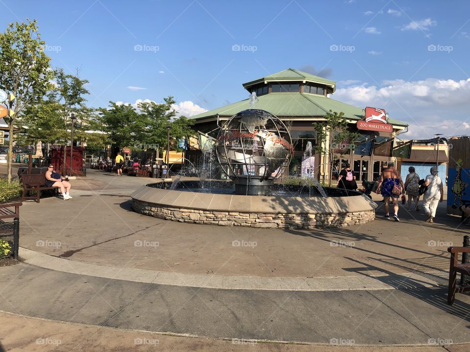 Globe Fountain