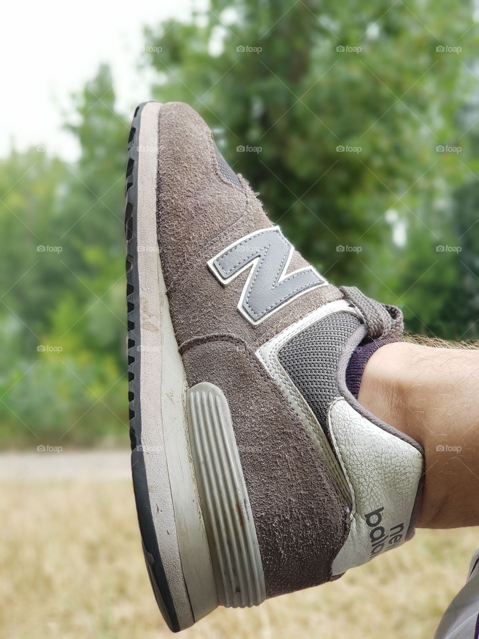 New Balance Outside in nature