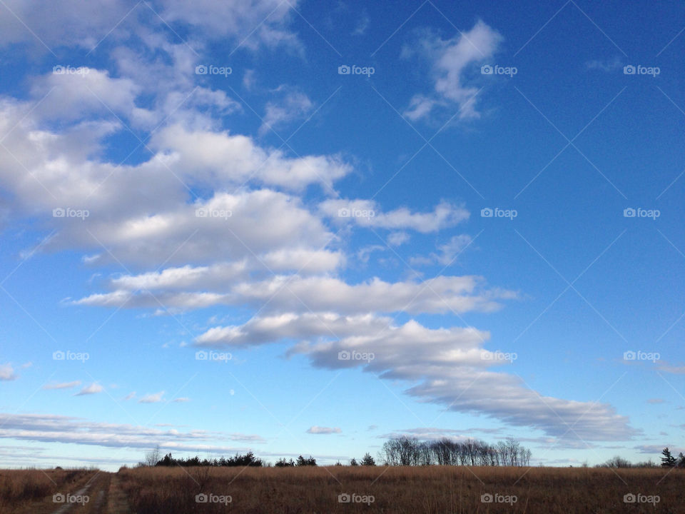 landscape sky field clouds by bobmanley