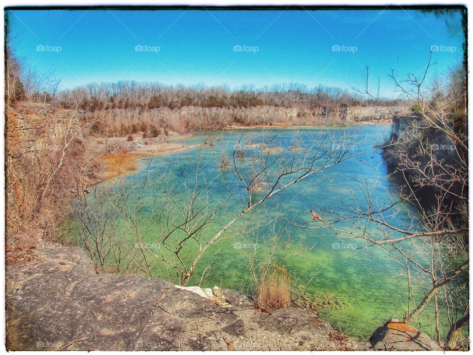 quarry pond
