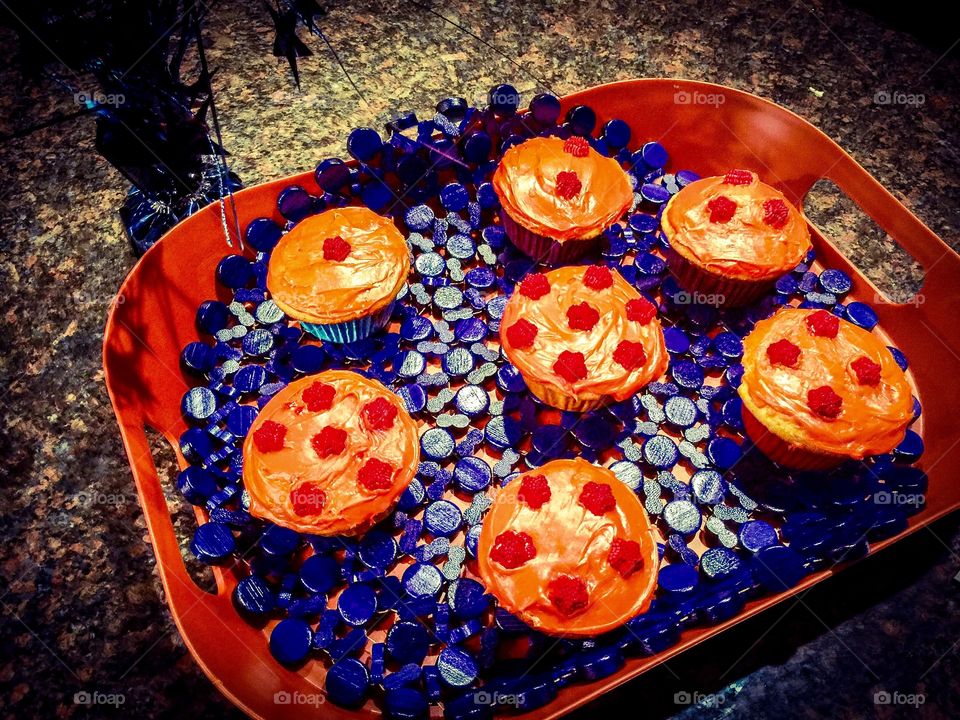 Dragon Ball cupcakes 