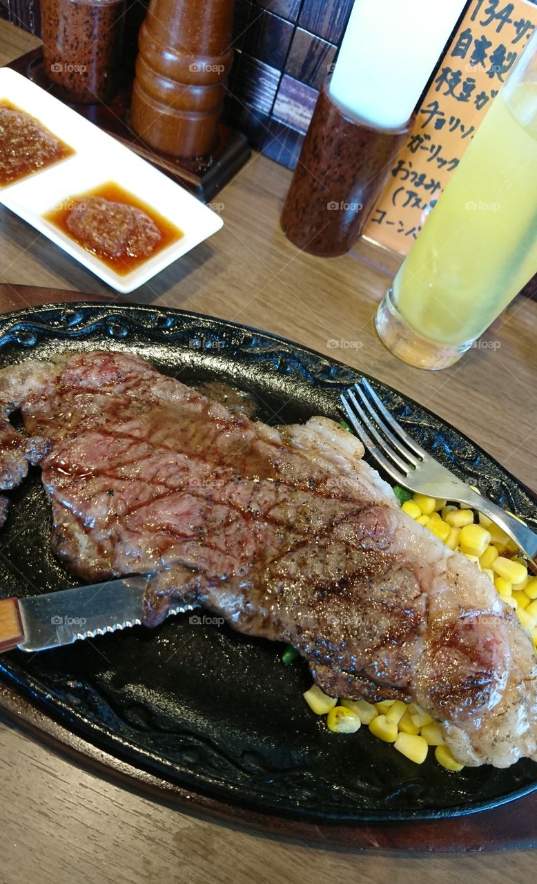 Steak...