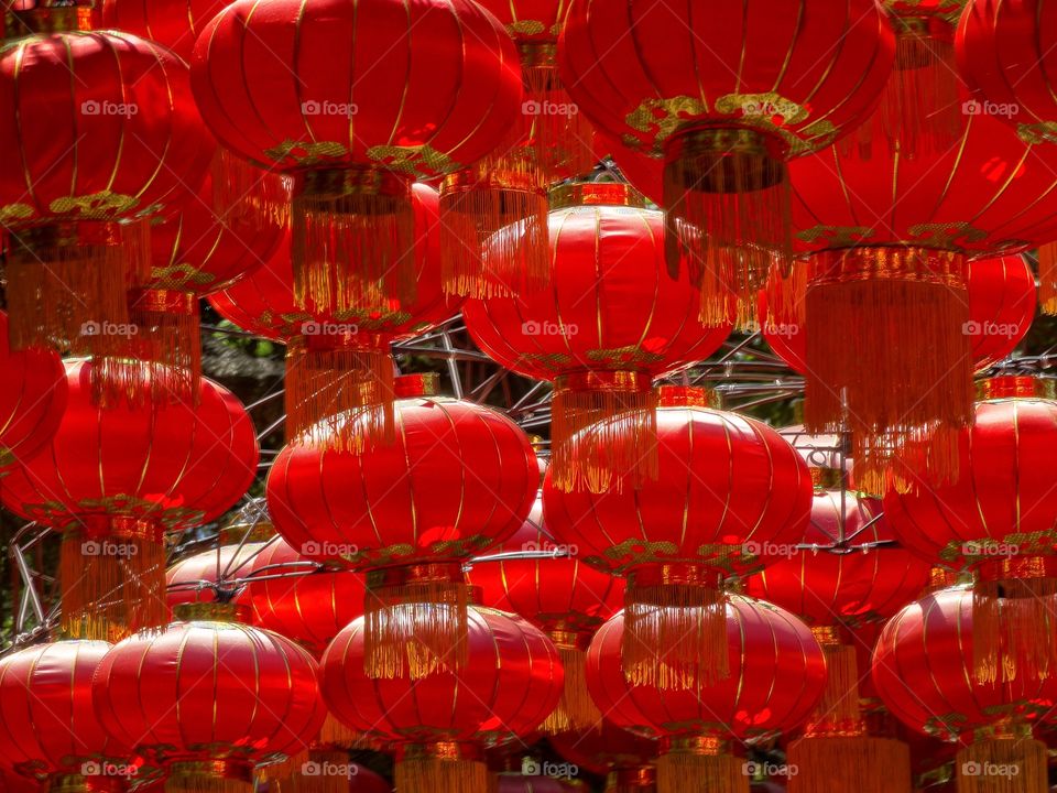 Chinese Red Paper Lanterns