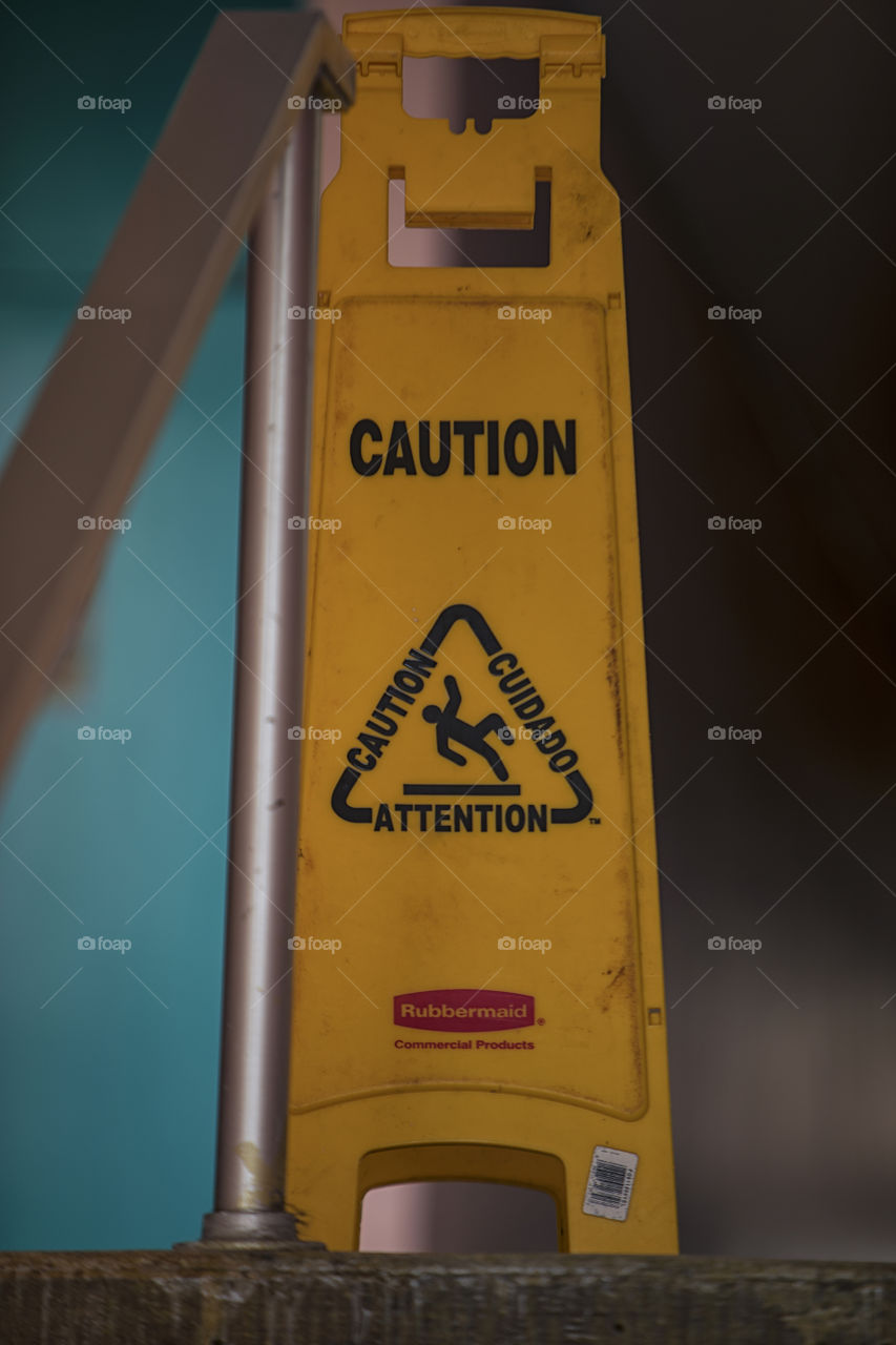 Caution Attention Sign