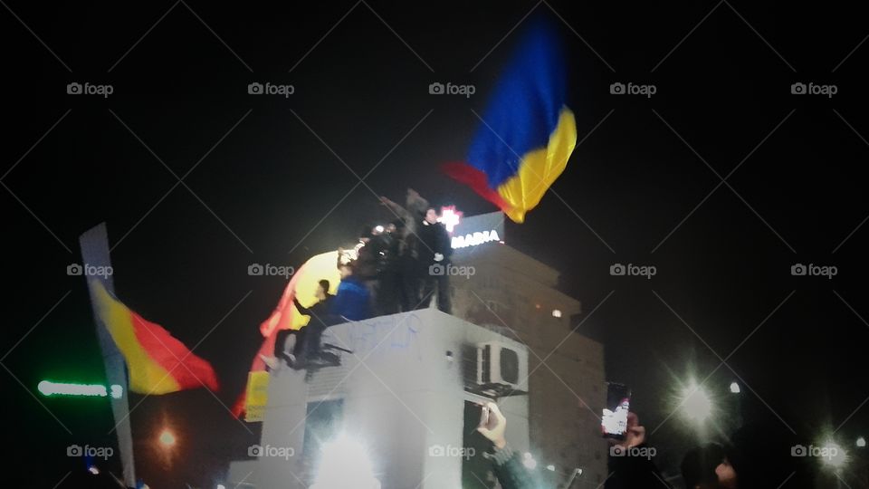 Protests in Bucharest