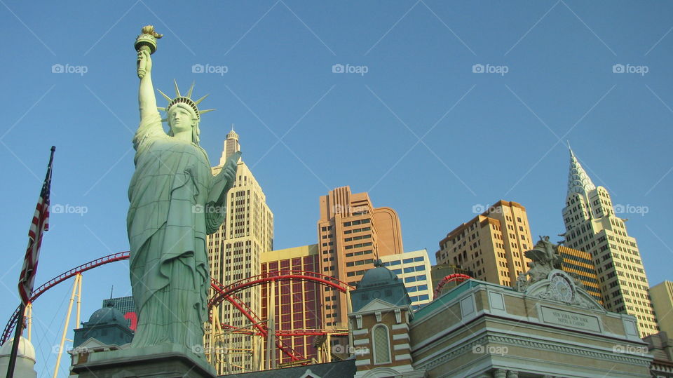 statue in front of building