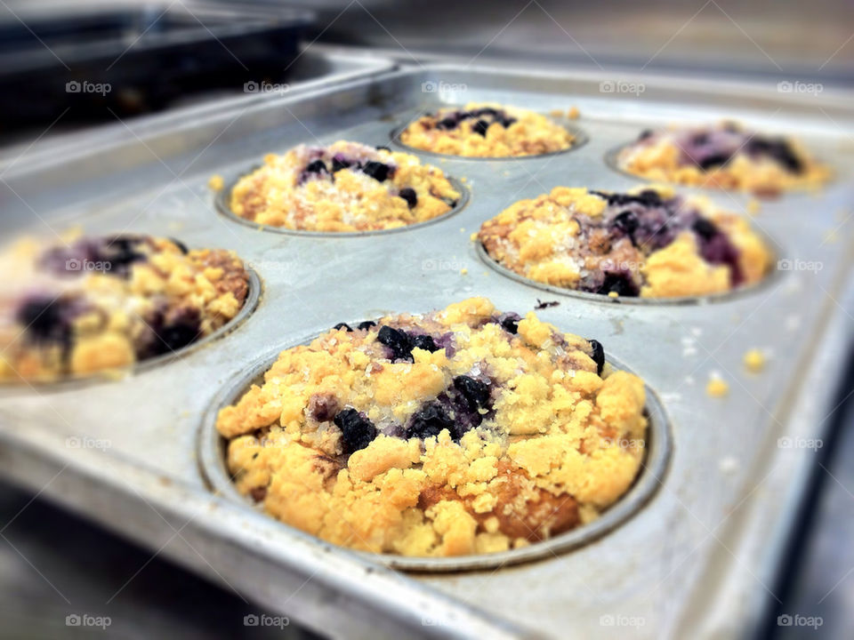 baking cake muffin blueberry by soulful88