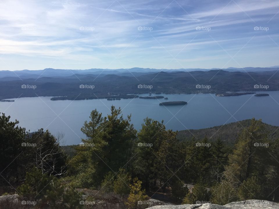 Lake George from Buck mountain 