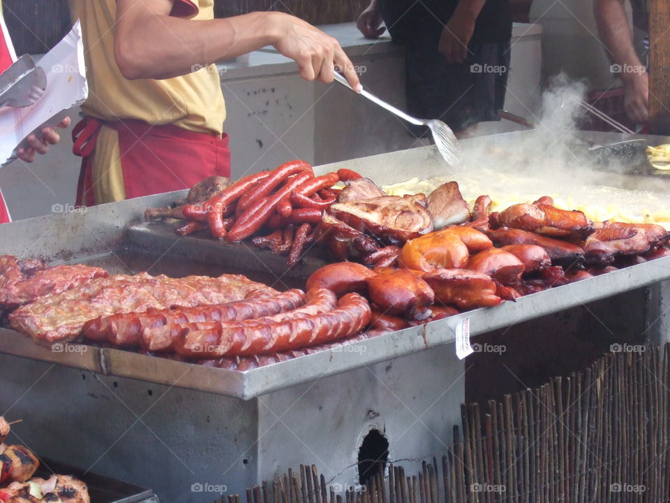 Delicious street food
