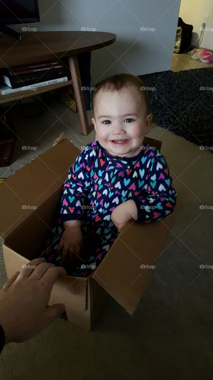 playing in the box