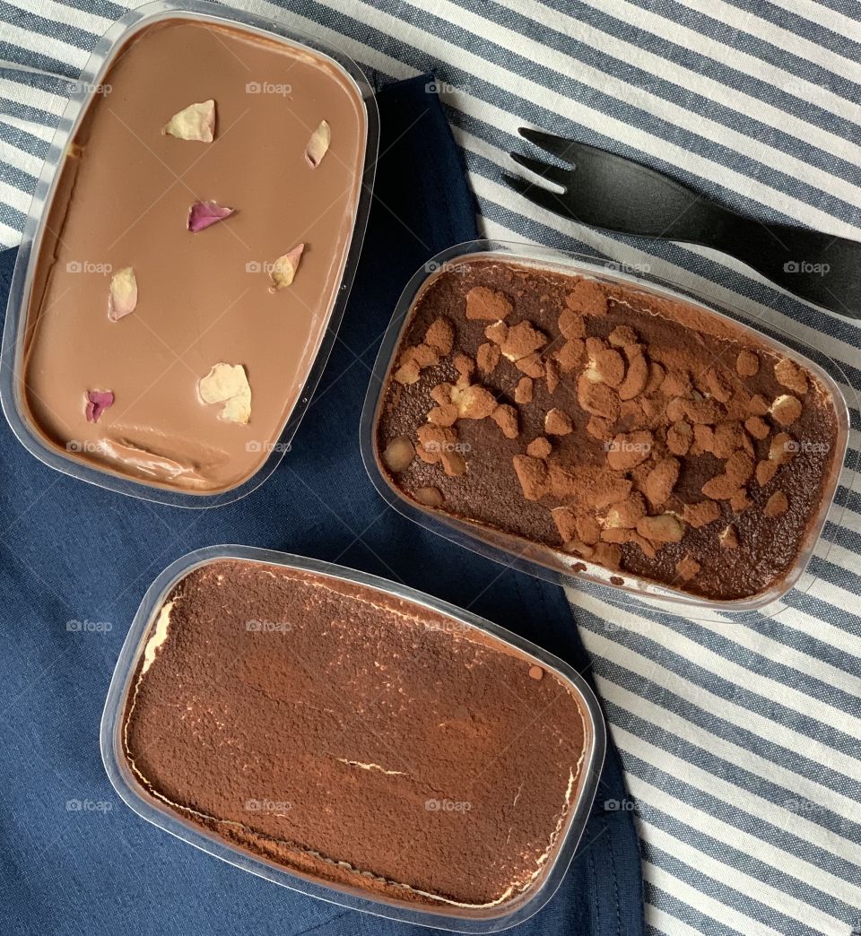 Tiramisu in 3 flavours for coffee and chocolate lover s