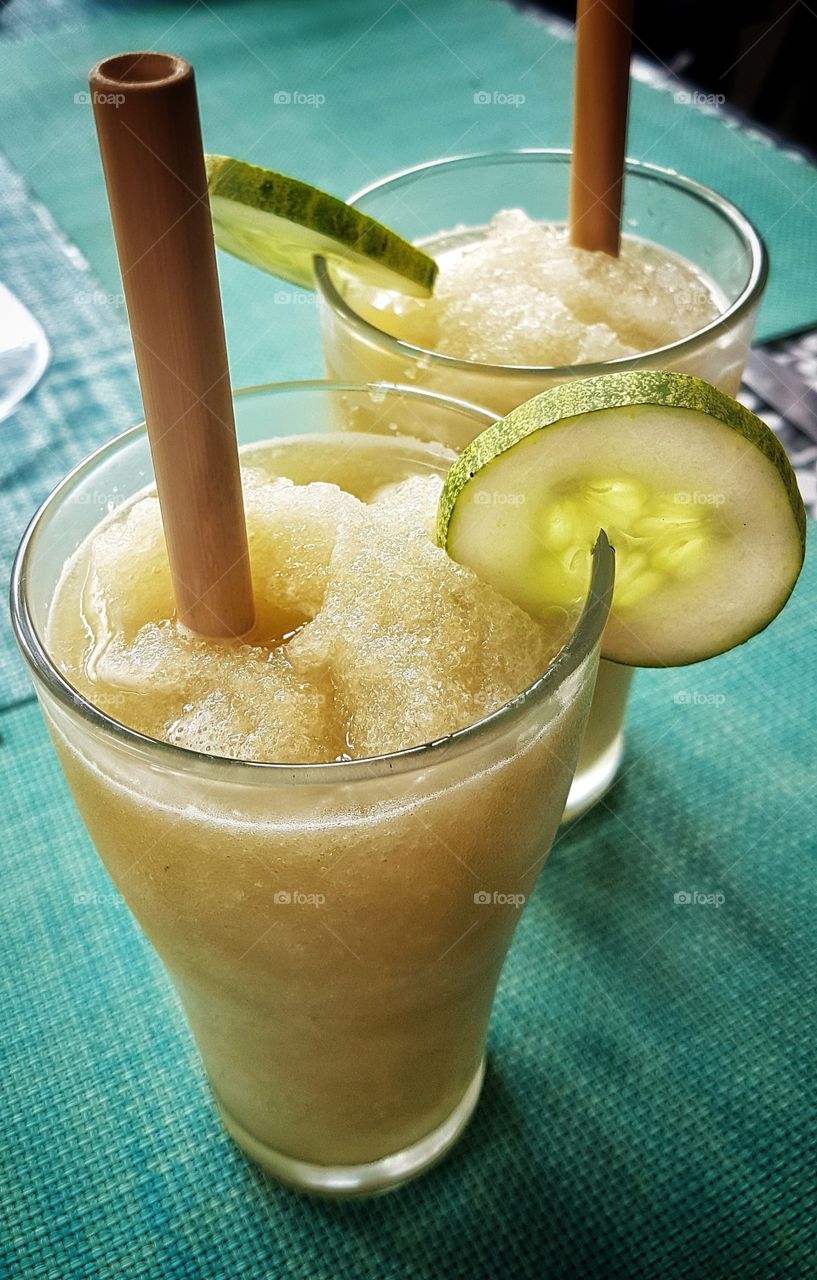 cucumber slushy