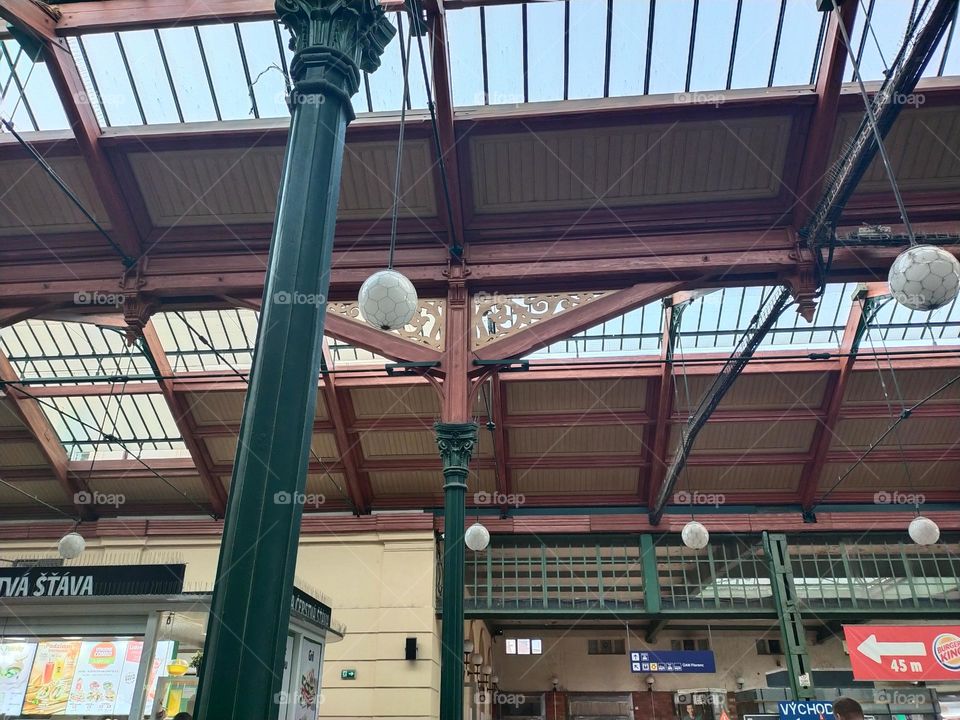 Prague train station