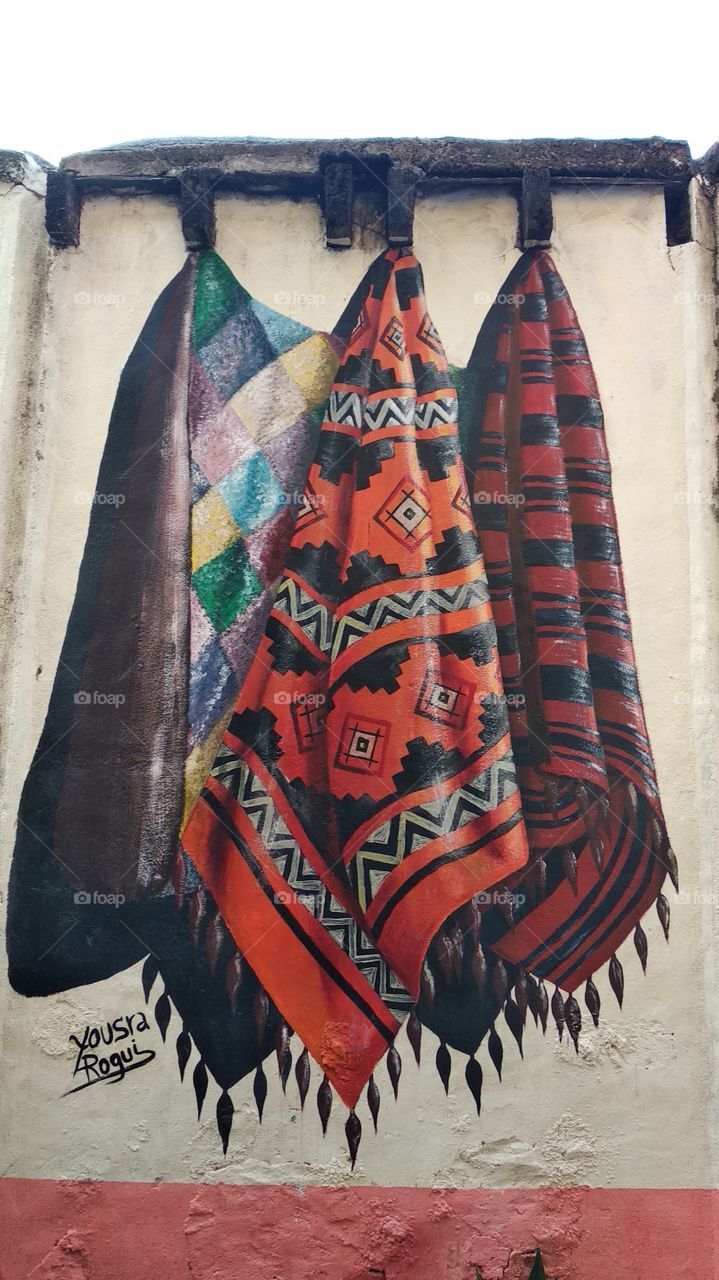 Moroccan traditional tapis design ART