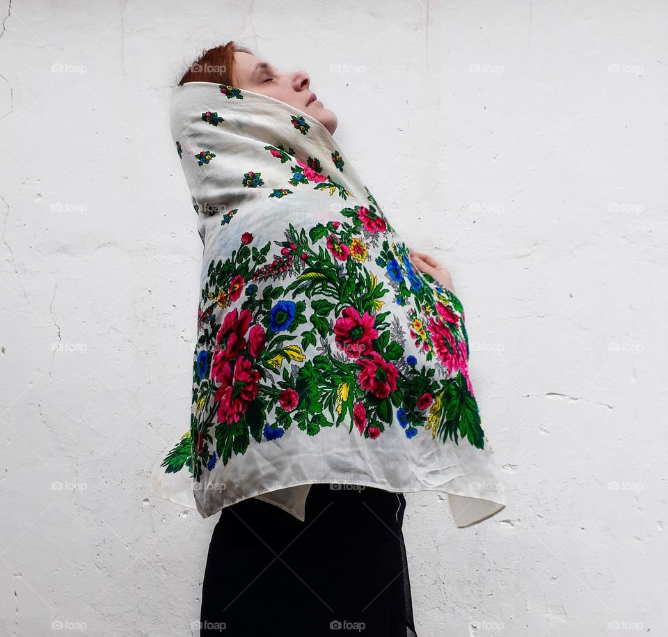 Ukrainian headscarf is a protection of the female gender