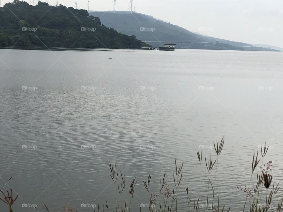 The stories of the nature, Dam @ countryside ( Thailand)