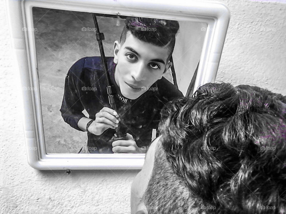 first selfie in new year