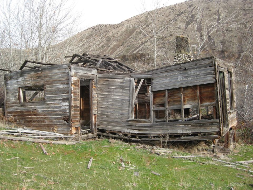 abandoned. Eastern Oregon