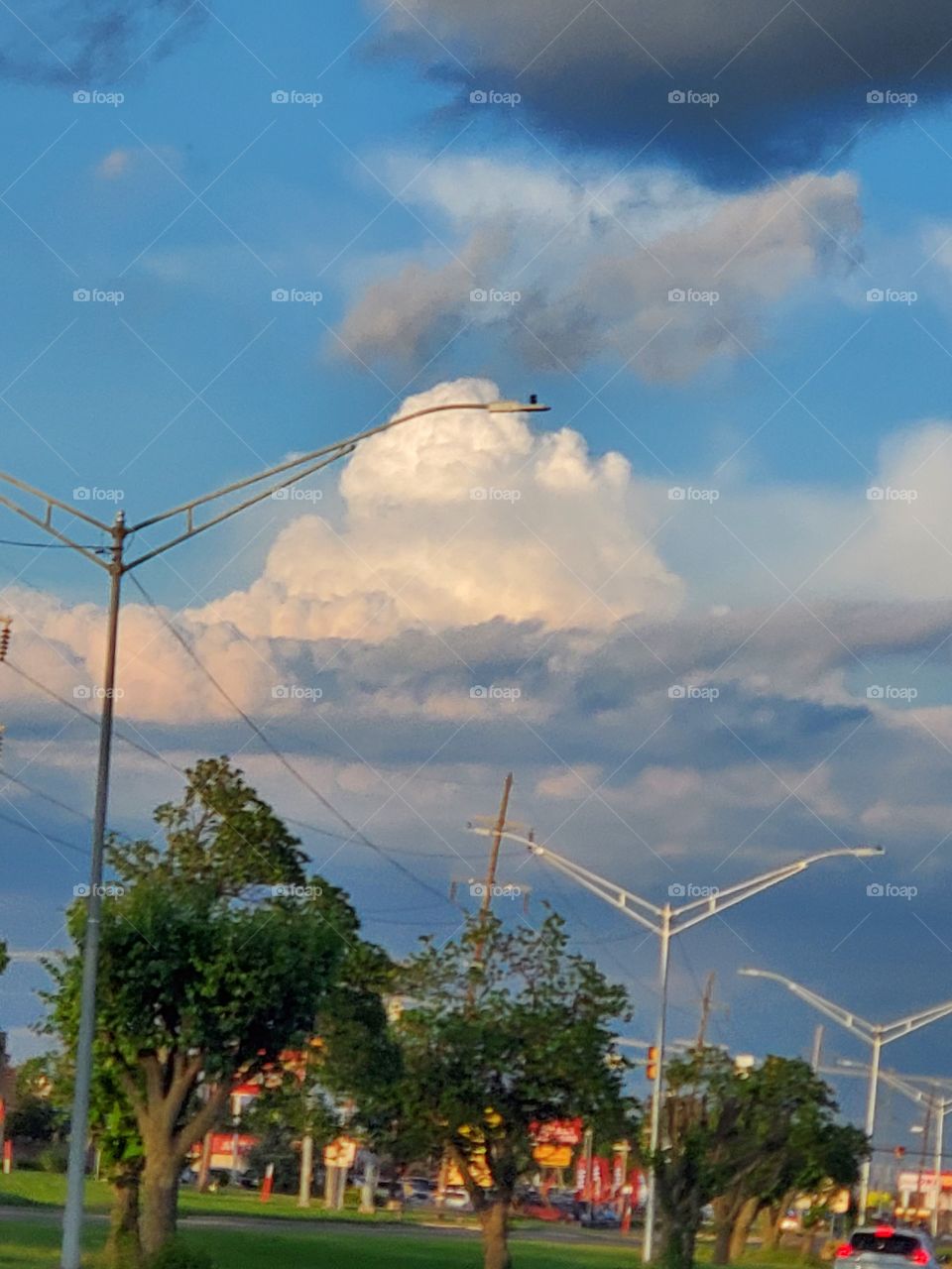 Cool looking Storm Cloud In Oklahoma.