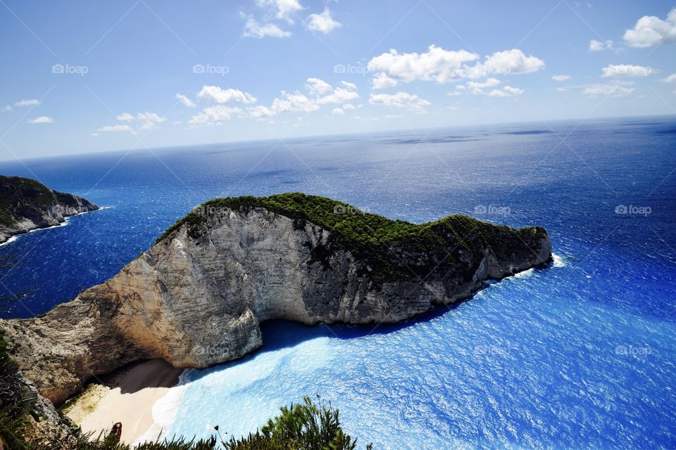 Topview of the Shipwreck