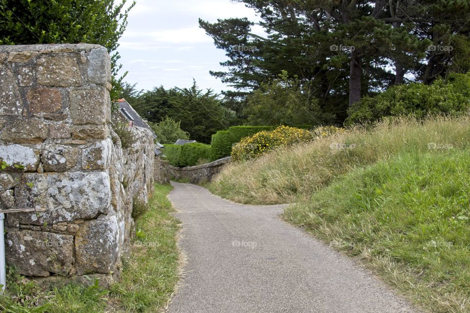 old house in the countryside
