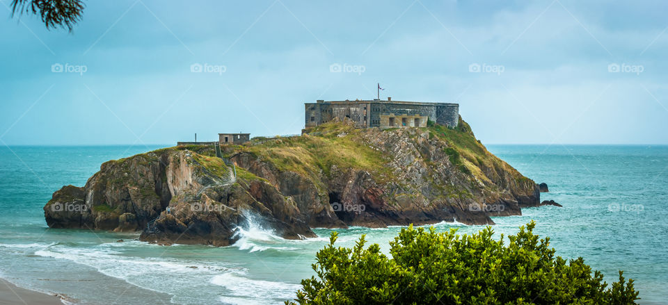 St Catherine's Island and Fort, Tennyson, Wales
