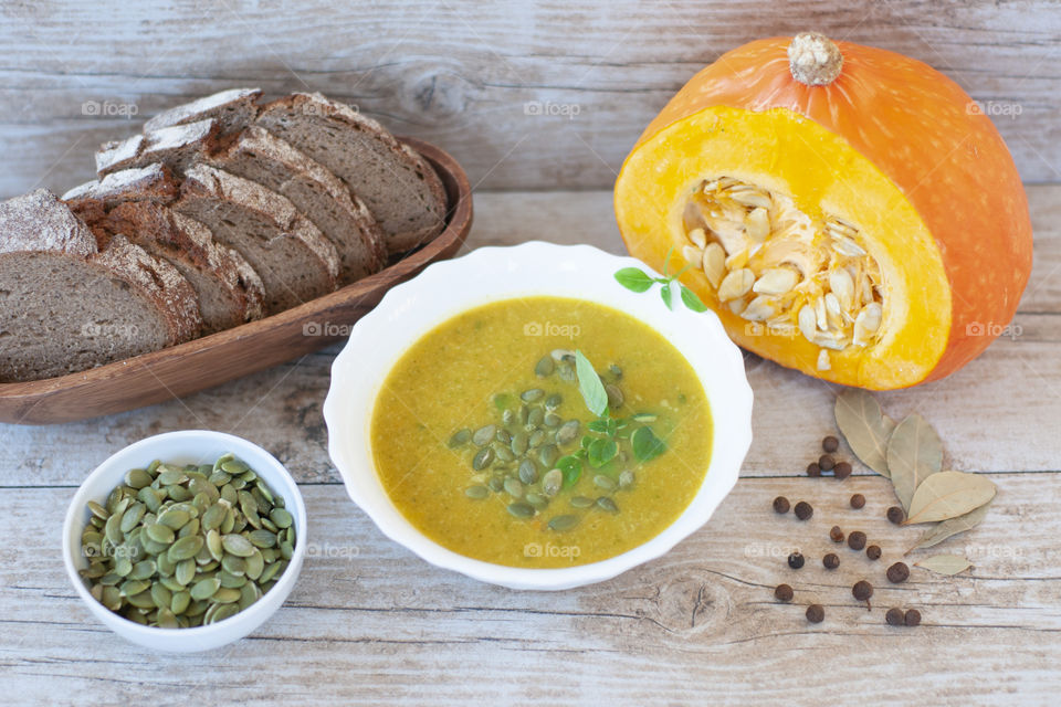 Pumpkin soup 