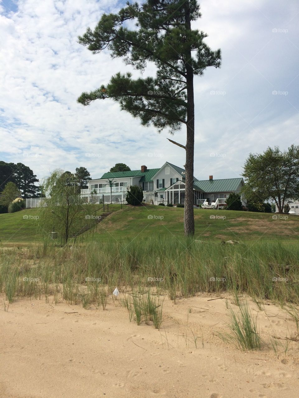 Waterfront home