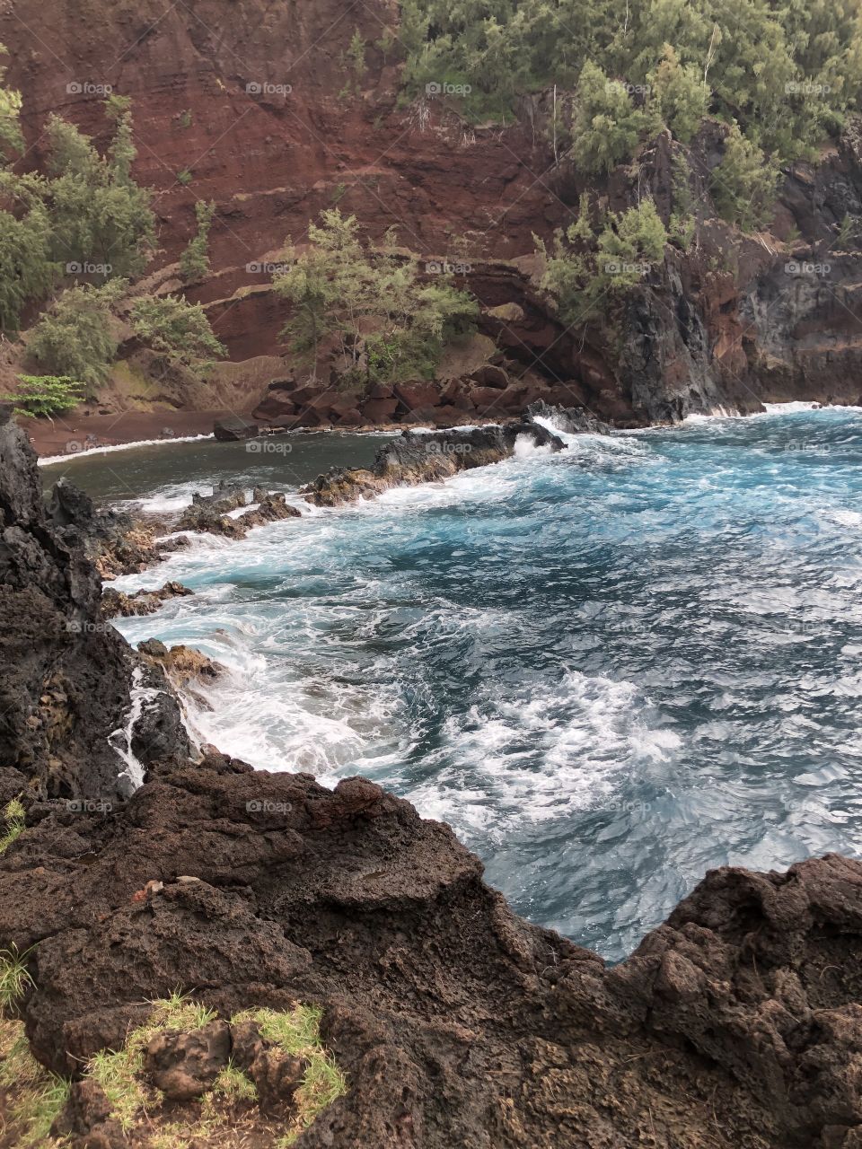 A Maui best-kept secret: Red Sand Beach.