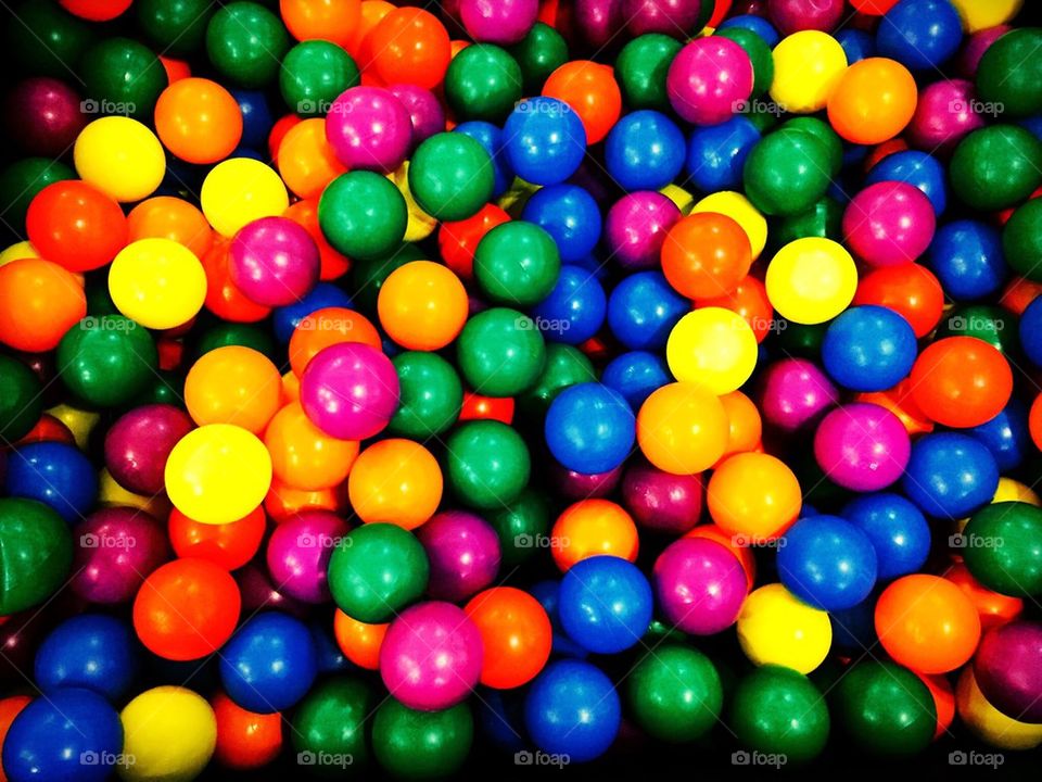 Colored balls
