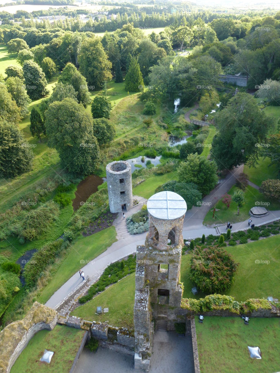 Blarney Castle from Above