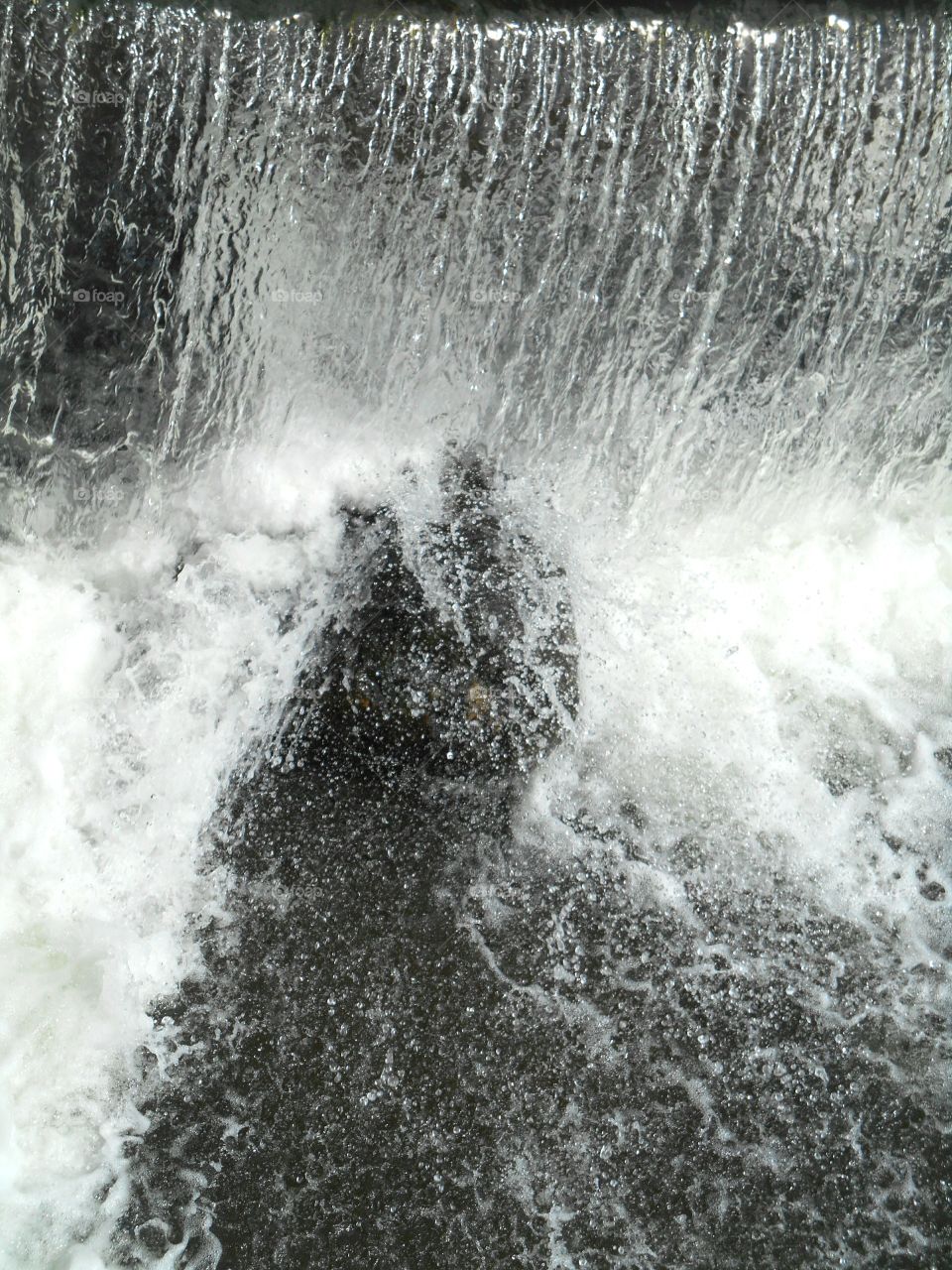 No Person, Water, Abstract, Nature, Waterfall