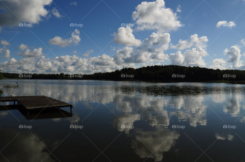 lake reflections