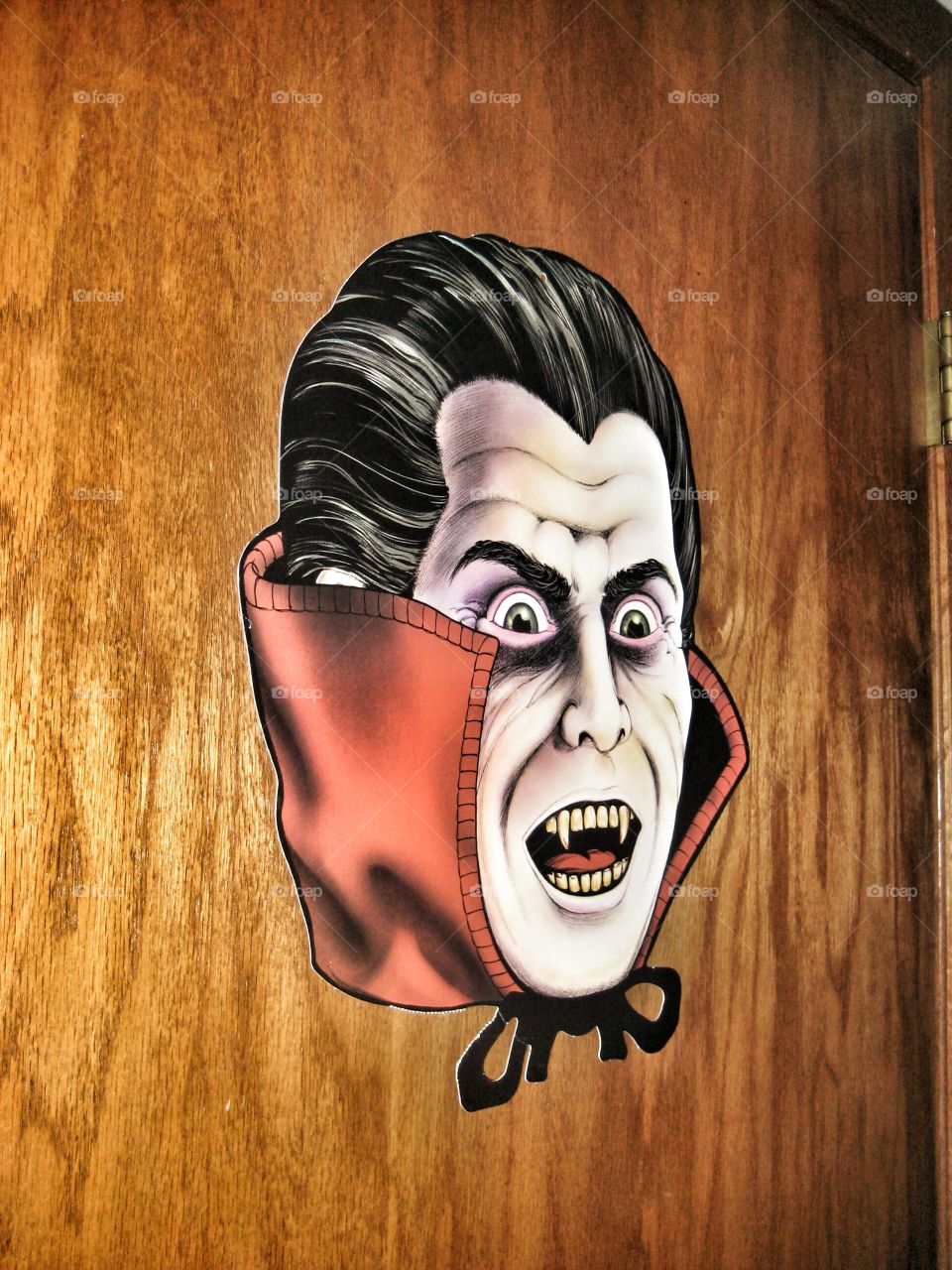 A very non frightening image of Dracula