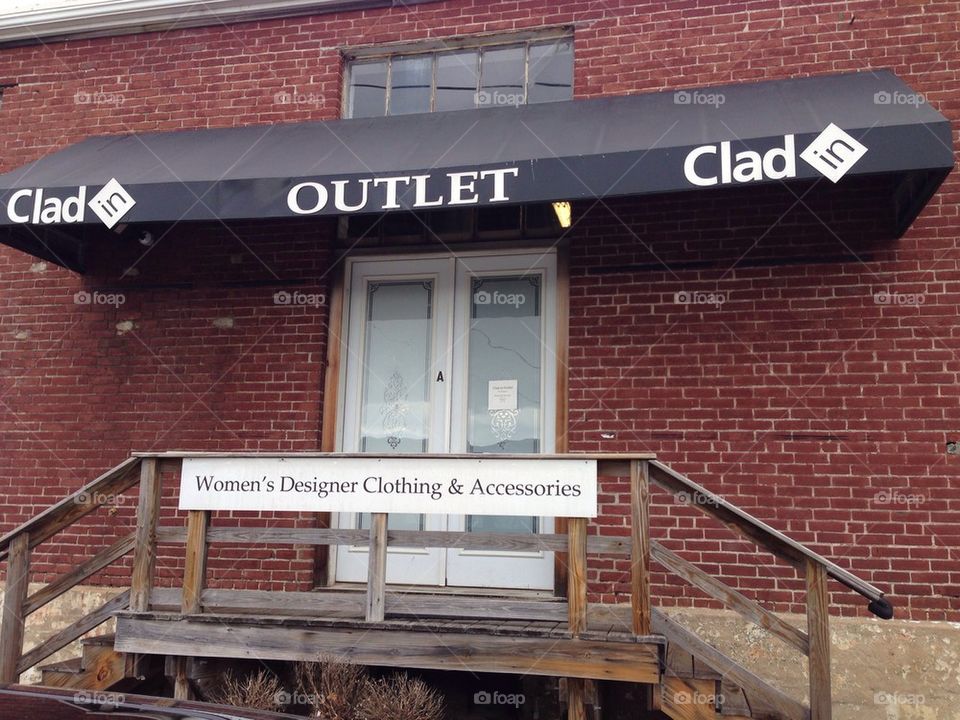 Outlet in an old factory in westerly Rhode Island