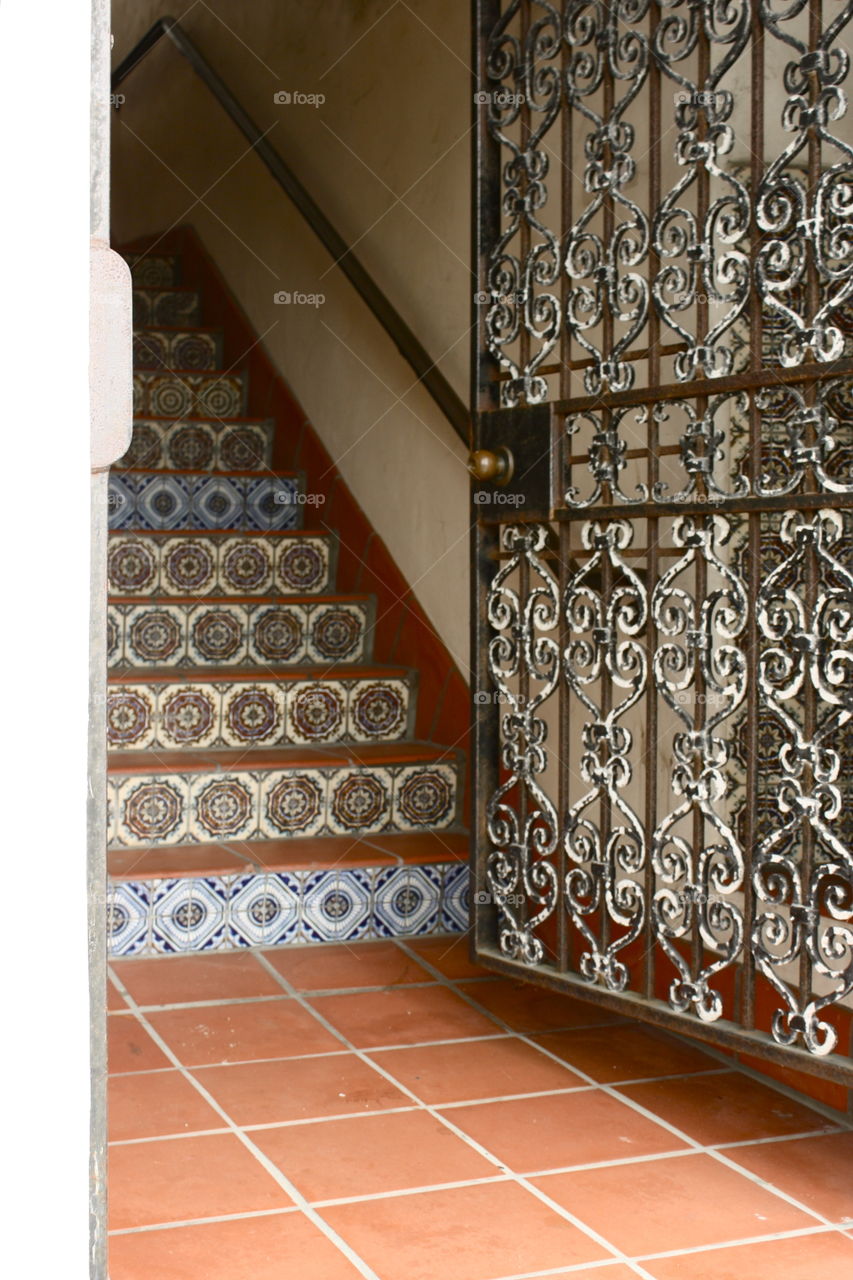 Ornate Entryway. California. May 2009.