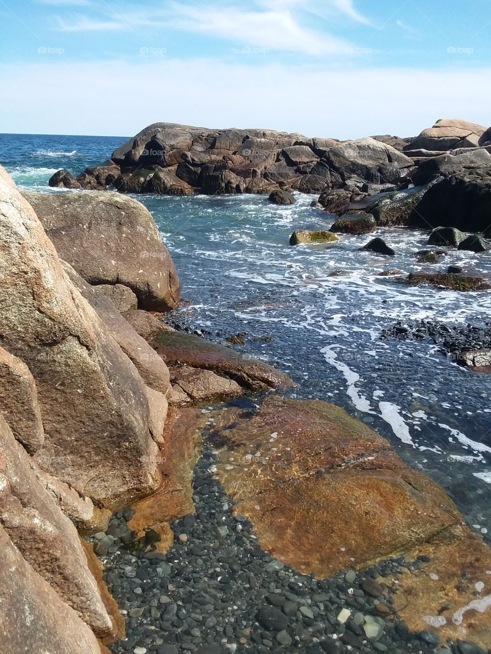 rocky shore