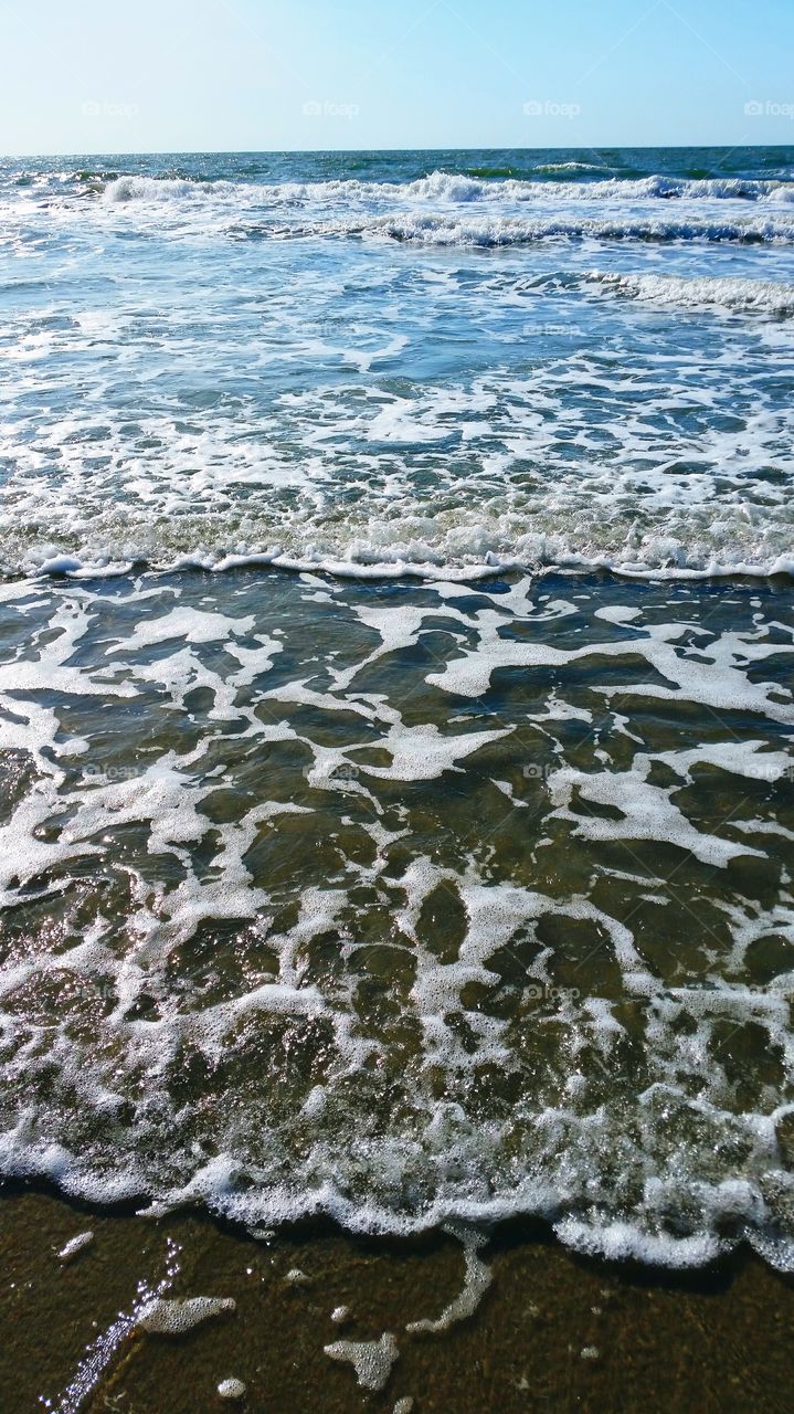 Ocean Tide, Myrtle Beach, SC, USA